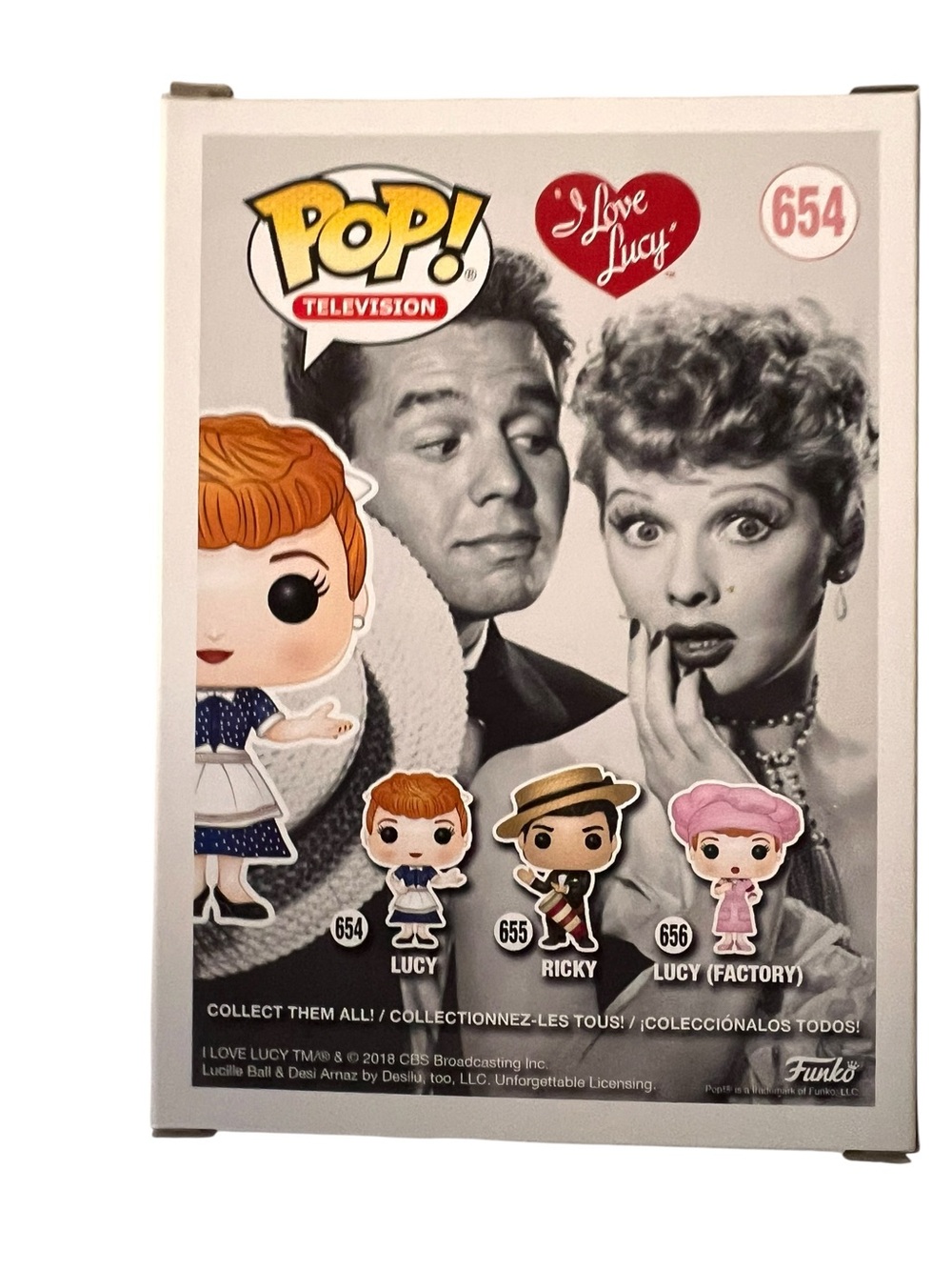 Funko Pop! Television I Love Lucy #654 Target Exclusive Vinyl Figure - Picture 4 of 6